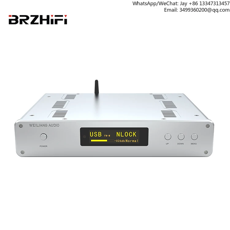 

Декодер DC300 с двумя чипами ES9038PRO, Bluetooth 5.0 (CSR8675), сбалансированный выход для наушников и USB-пультом ДУ, Wi-Fi DAC для домашнего кинотеатра