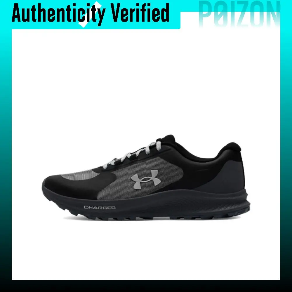 Under Armour Charged Bandit Trail 3 Abrasion Resistant Breathable Low top Casual Running Shoes Men's Black 6007221-001