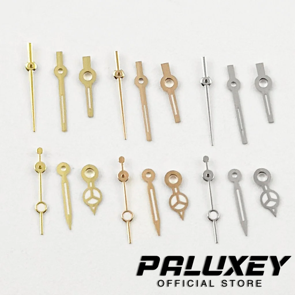 Nh05 Rose Gold Silver Gold Watch Hands For NH05 NH06 Movement Green Luminous Watches Pointers Replacement Parts