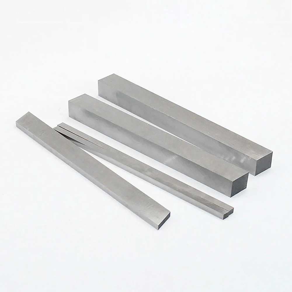 1PCS HRC60-62/63-65/66-69 HSS High Speed Steel Square Turning Tools White Steel Bar Blade CNC Lathe Machining Tools