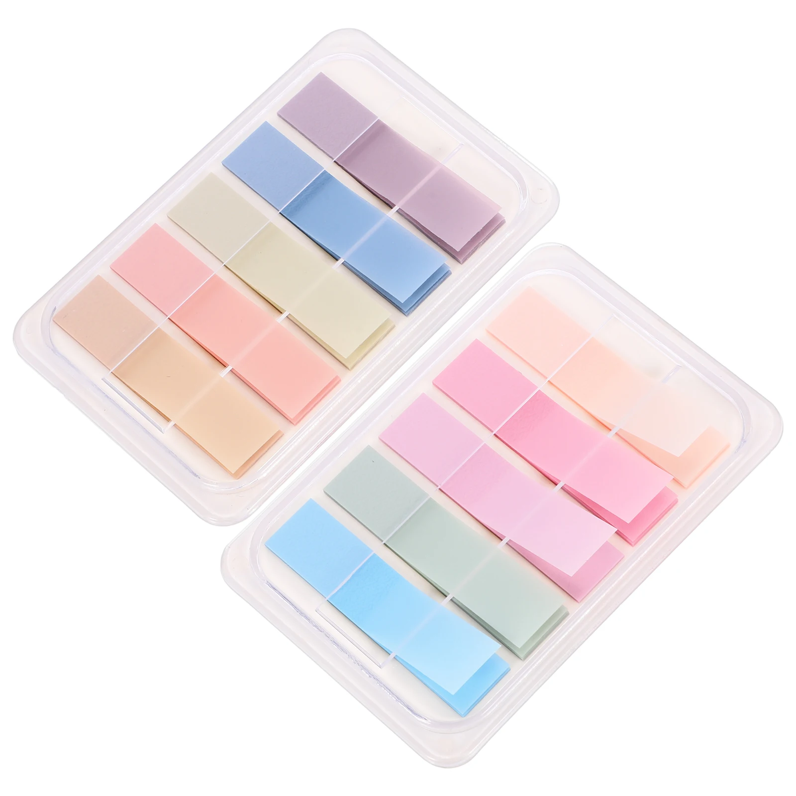 

4 Boxes Colorful Labels Sticky Tabs Page Markers Reading Strips Index Notes Bookmarks Study Accessories Portable Office Supplies