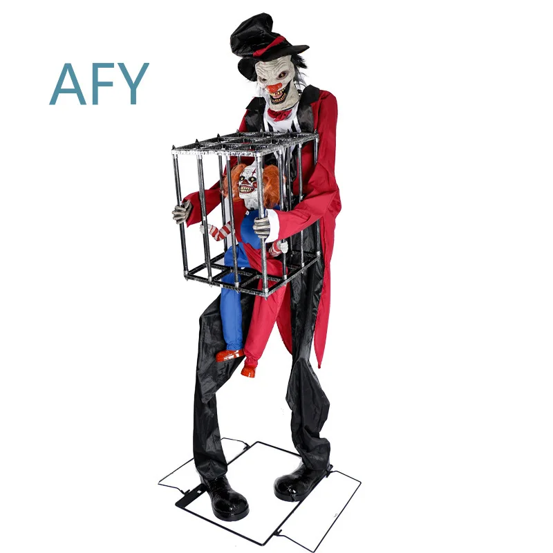Halloween Electric Induction Dress for Clown Costume for Haunted House Back Room Role Play Tabletop Game Layout Props for
