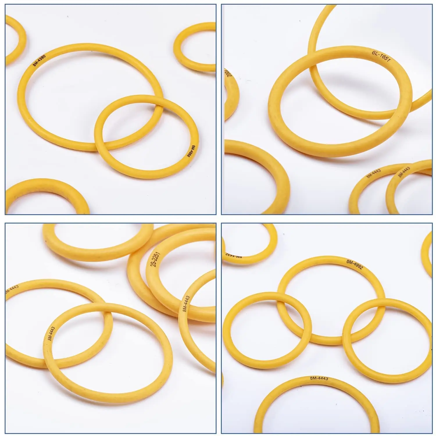 4C8253 Silicone O-Ring Kit for CAT 2701533 4C 8253 Replacement Parts Silicone O-Ring Kit Assortment for Caterpillar