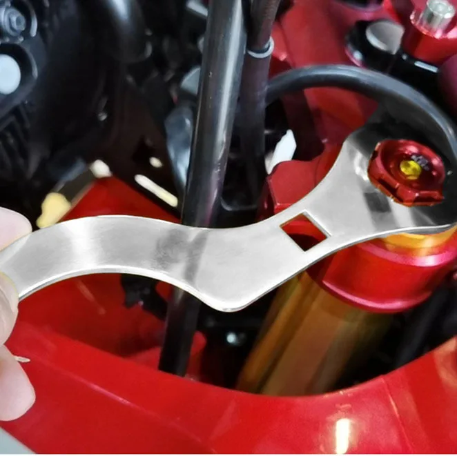 CRF250L Front and Rear Shock Absorber Wrench Motorcycle Stainless Steel Wrench for Honda CRF 250 L 250L