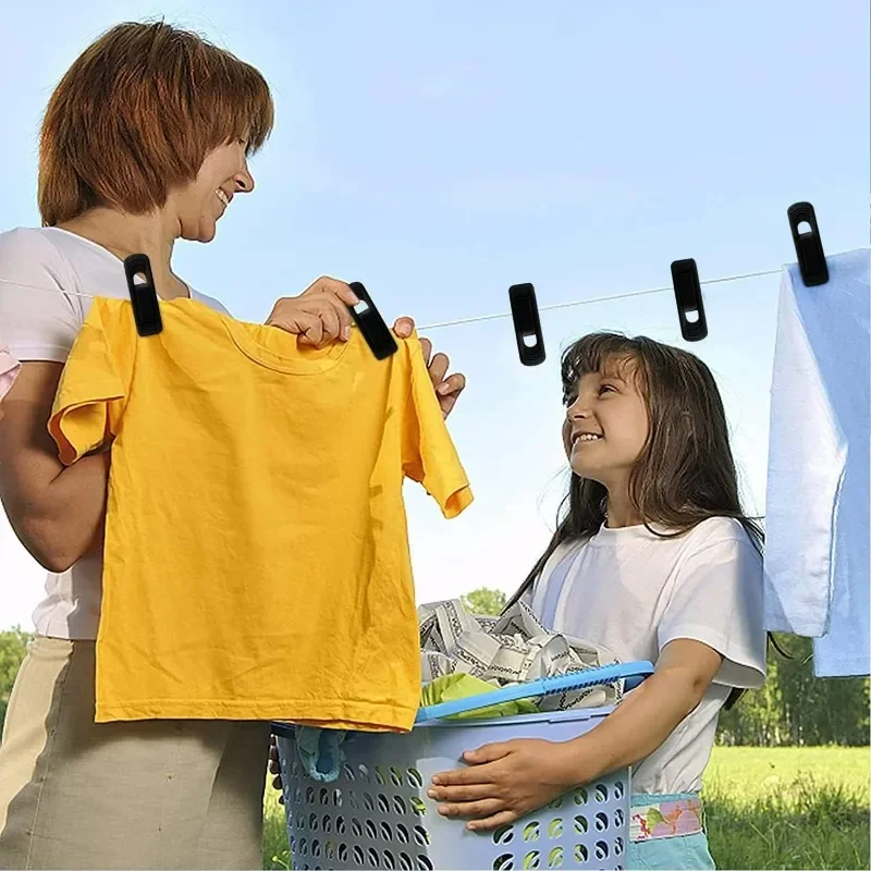 الجملة عدم الانزلاق المخملية شماعات كليب متعددة الوظائف شماعات الملابس المحمولة السراويل القبعات التنانير تجفيف كليب أداة تخزين المنزل #4