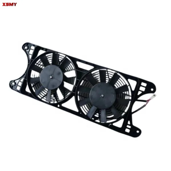 Sinotruk Spare Parts Howo 371 Accessories Air Conditioner Fan WG9725530523 Dump Truck Air Conditioner Condensing Fan Assembly