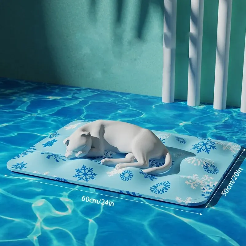 Dog Cooling Mat Summer Pet Cold Bed Extra Large For Small Big Dogs Pet Accessories Cat Durable Blanket Sofa Cat Ice Pad Blanke