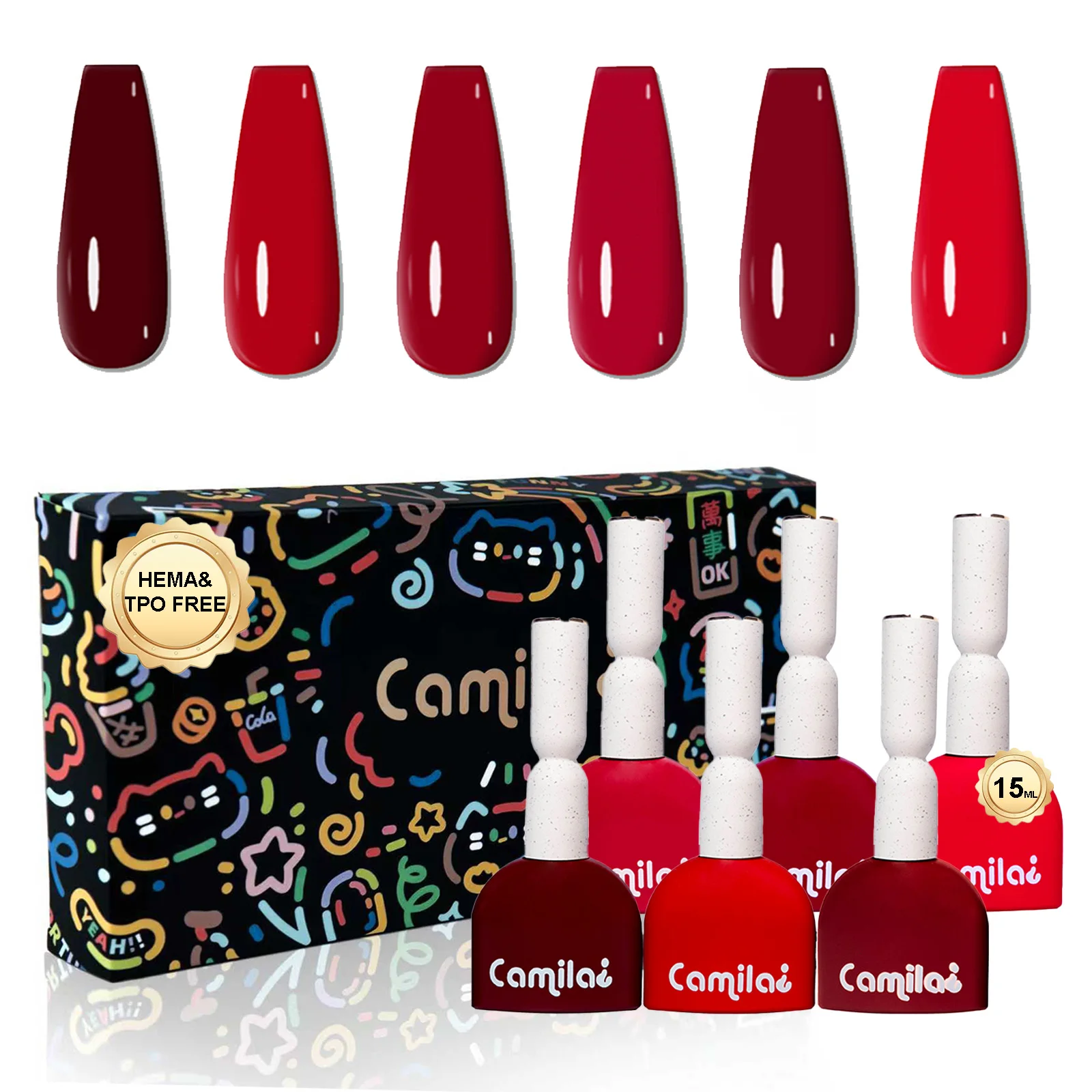 camila¿-6-個-15ml-ライトグレージェルポリッシュセット-tpo-hema-フリープロフェッショナルマニキュアキット女性用ネイルサロンオフゲルポリッシュ