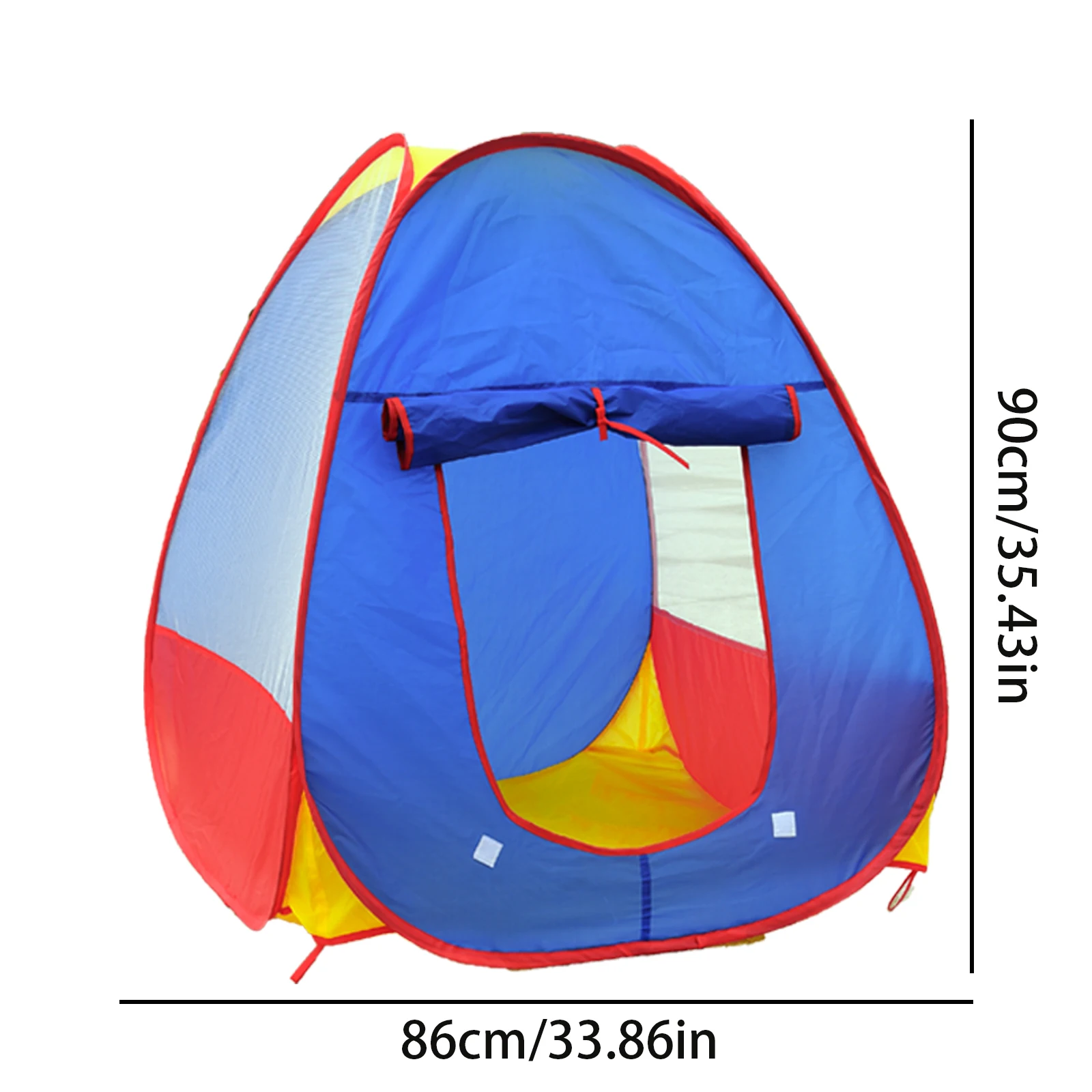 Tenda da gioco giocattolo per bambini con blocchi di colore, casa da gioco per ragazzi e ragazze, comoda casa pieghevole, piscina con palline oceaniche