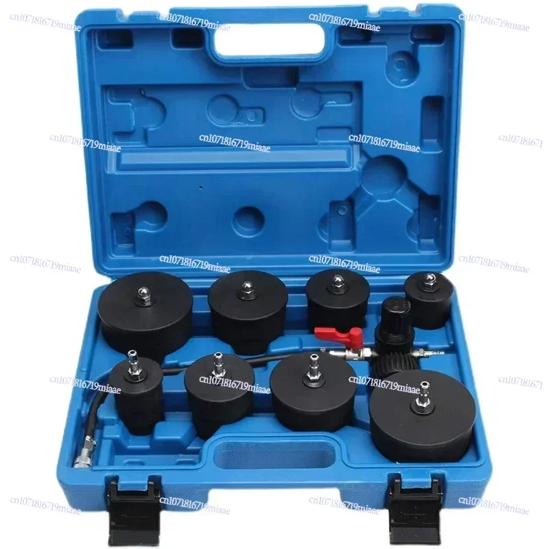 9 Piece Turbo System Leakage Tester Tool Set Turbocharger Turbo Boost Leak Tester 1-3/8