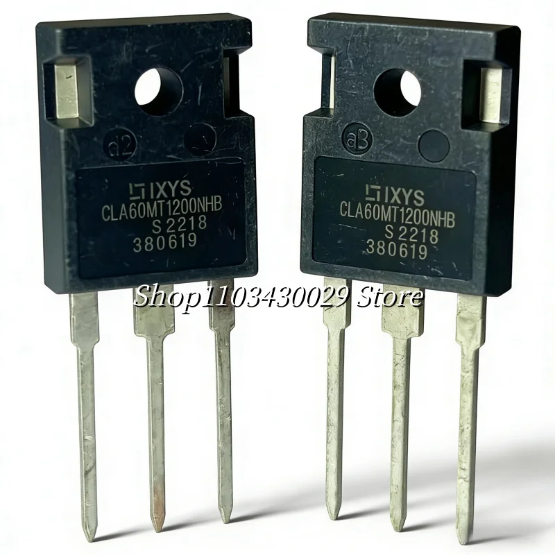 10Pcs New and Original CLA60MT1200NHB CLA60MT1200 TO-247 60A 1200V Bi-directional Thyristor