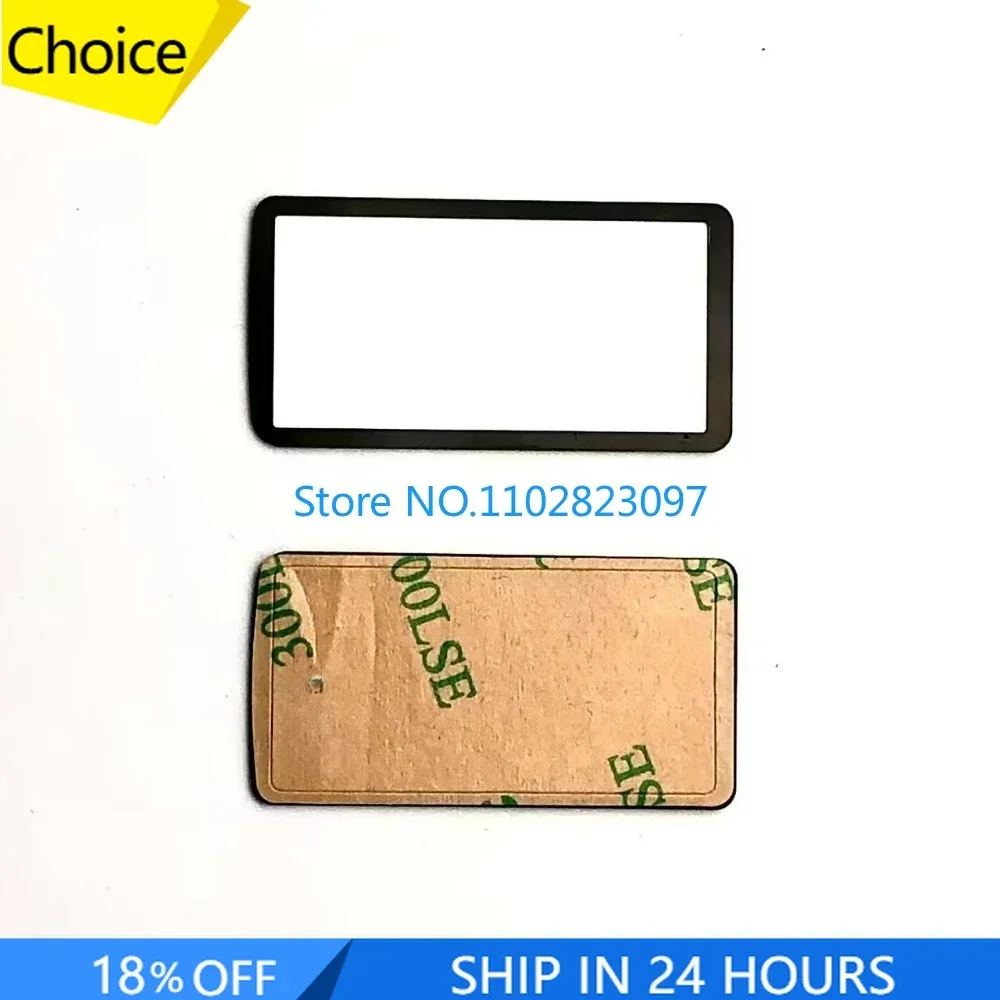 New Top Cover Small Protective LCD Display Screen Outer Window Glass for Nikon D850 Camera Repair Part + Tape