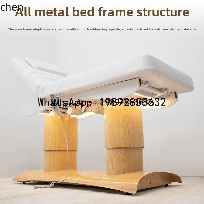 AA Electric Beauty Massage Bed High-End Massage Beauty Salon Special Eyelash Extension Face Washing Adjustable Latex Bed