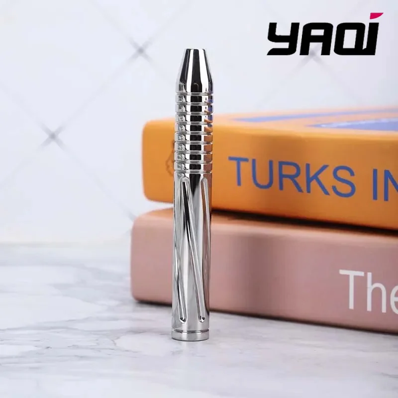 

Ручка для безопасной бритвы Yaqi BULLET 2026 из полированной нержавеющей стали для мужчин, коллекционная