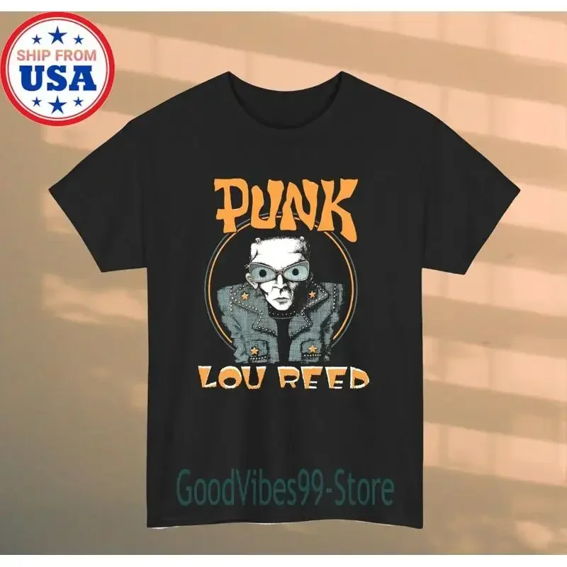 Lou Reed Men's Black Tshirt Size S5XL