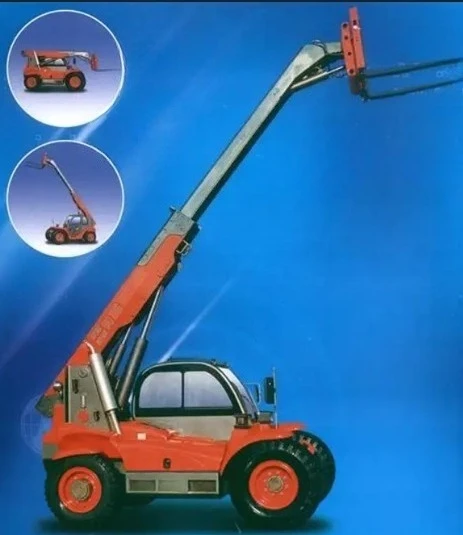 3 Ton Telescopic Handler Forklift Mini Rough Terrain Telehandler with EPA Diesel Engine