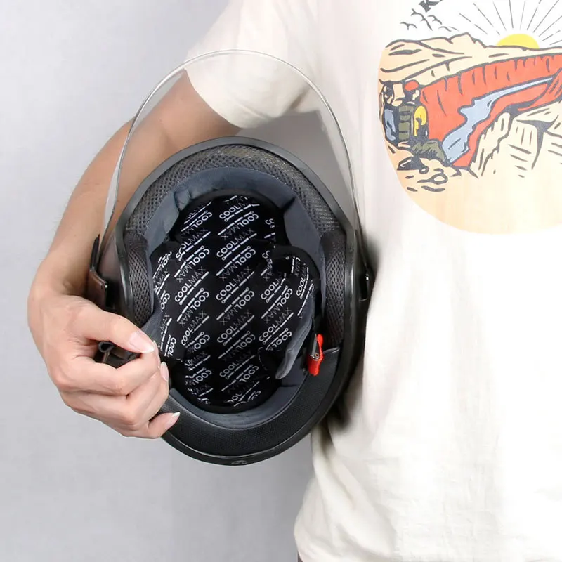 Breathable Motorcycle Helmet Insert Liner Cap Cushion Pad Quick-drying Sweat Wicking Helmet Insulation Lining Pad Casco Moto