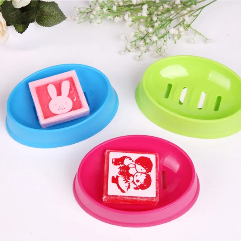 

Soap Box Toilet Daily Necessities Creative Cartoon Cute Household Drainage Soap Box Bathroom Egg Shaped Storage Soap Box