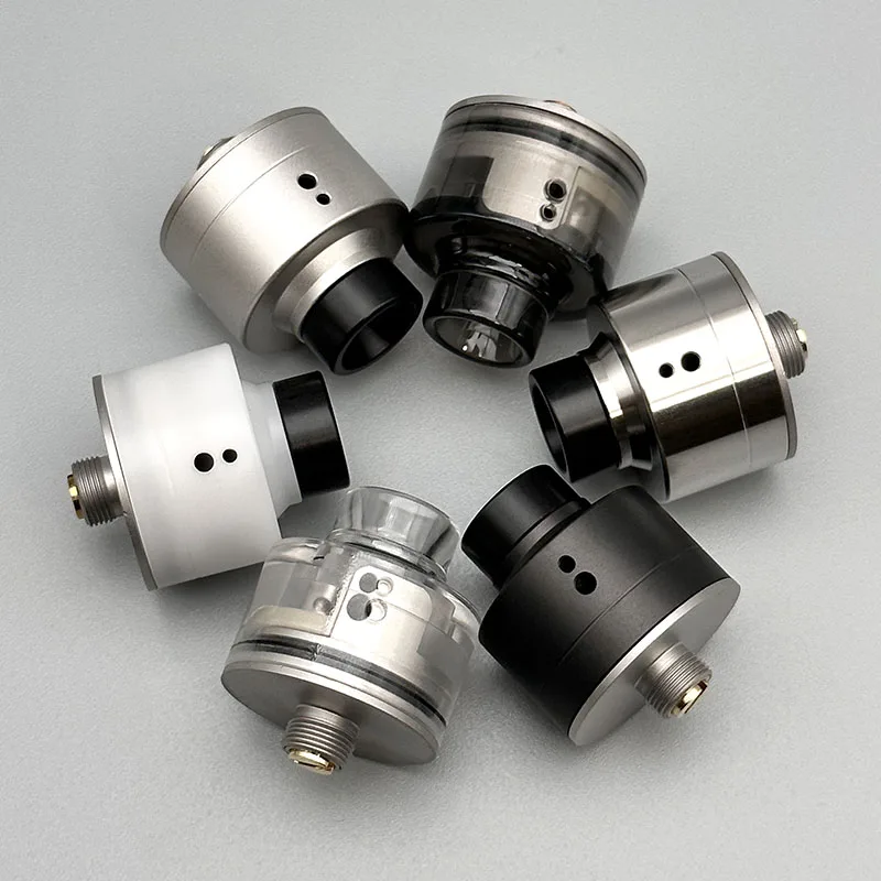 vape Haku venna v2 rda 22mm 316ss Single Coil Atomizer PC airflow intake adjustable Rebuildable Vape Vaporizer Tank