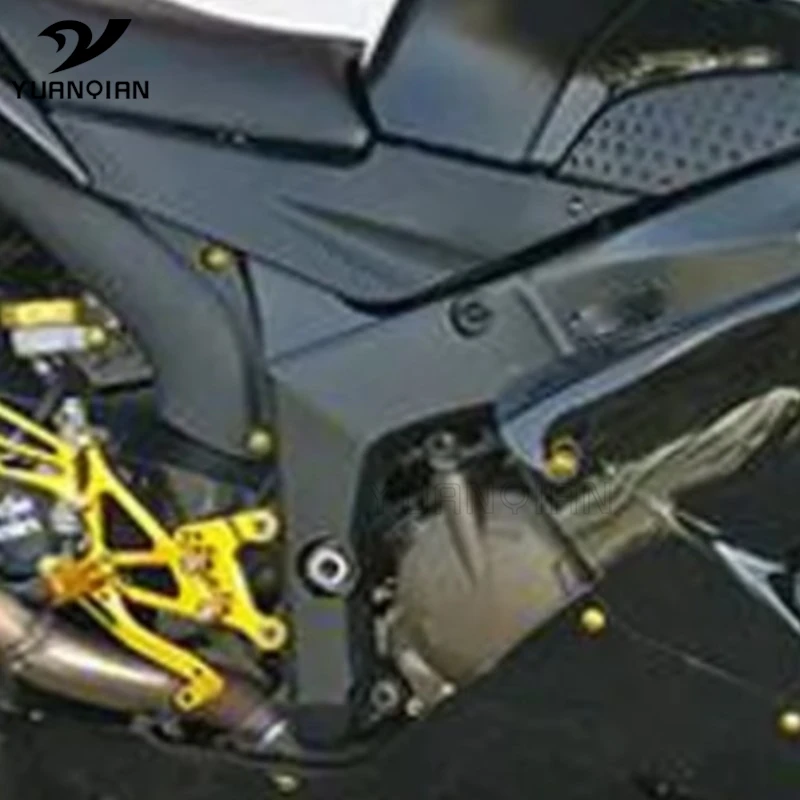 

Комплект болтов обтекателя M6 M5, крепежные детали для кузова, винты, гайка для KAWASAKI ZX11 zx1100 ZX1200 ZX12R ZX14 ZX1400 ZX14R ZX25R ZX4r ZX6