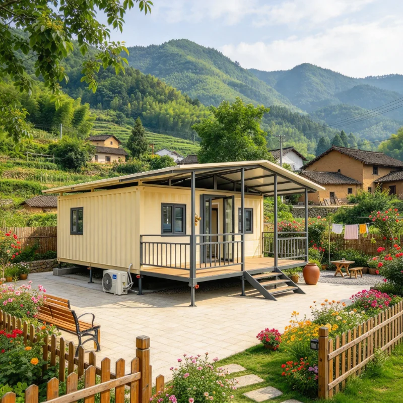 Waterproof Prefabricated Expandable Container House Insulated Modular House Quick-Install Modular Home for Living