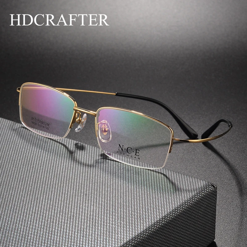hdcrafter-ultra-light-pure-titanium-glasses-frame-retro-prescription-business-men-eyeglasses-women-semi-rimless-gafas-frames