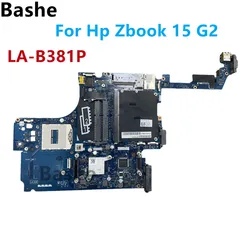 Материнская плата для ноутбука Hp Zbook 15 G2, 4 слота ОЗУ, 784468-001, 784468-601, ZBL15