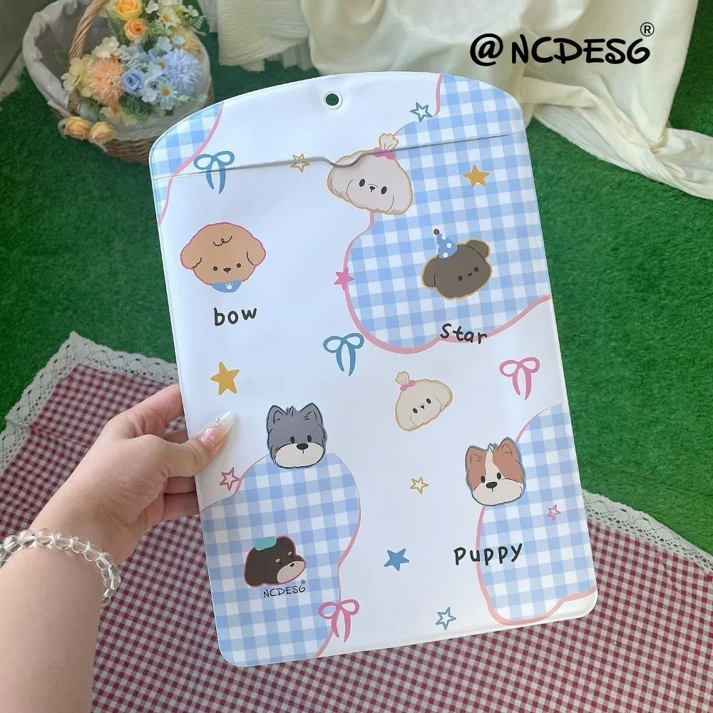 Trendy A4 Photocard Holder PVC Korean Idol Protectors for Postcards Colorful Giant Card Cover Girl's Gift