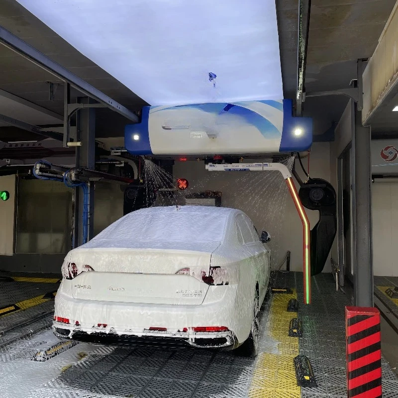 360 Fully Automatic Car Wash Machine Touchless High Pressure with Dryer and Foam for Commercial Use