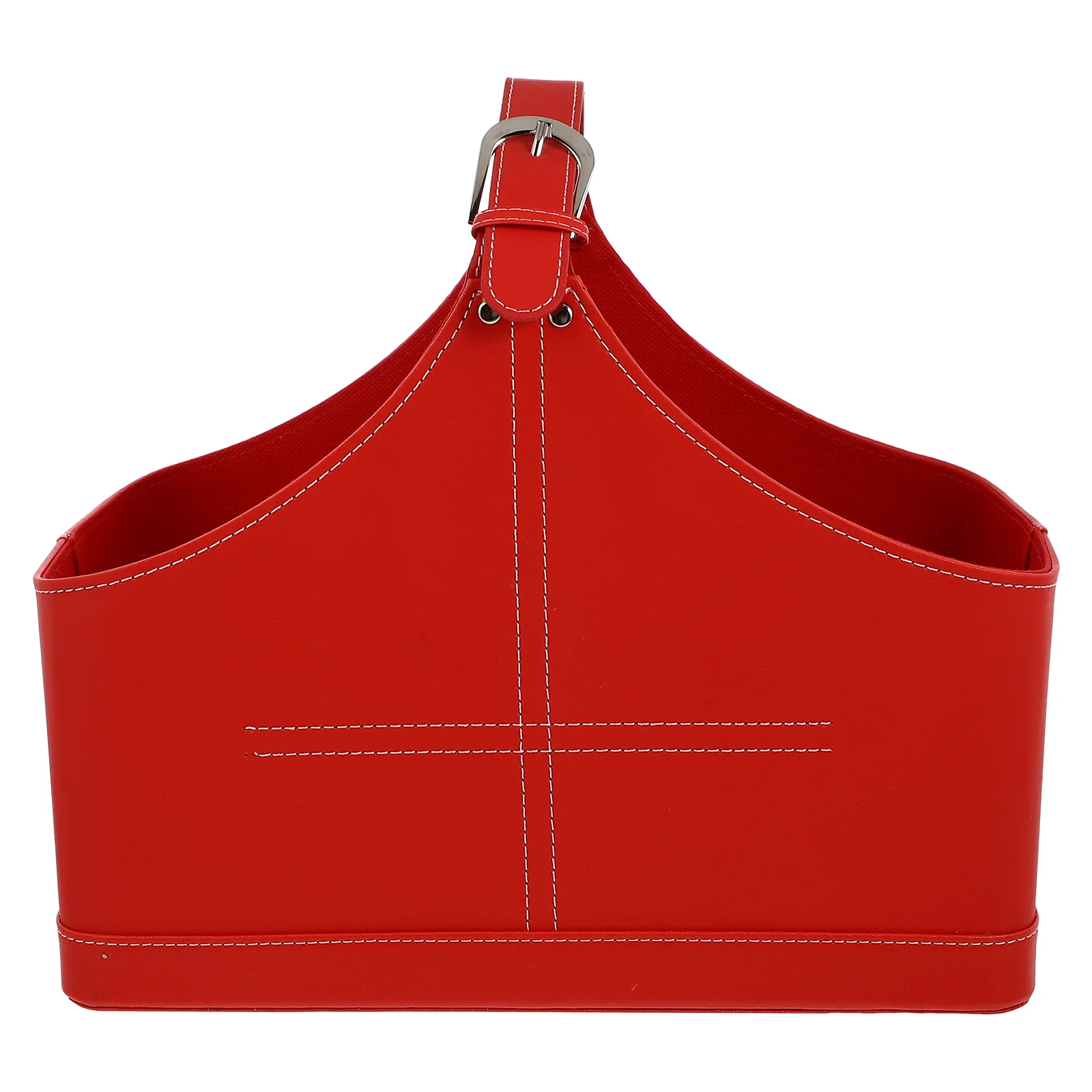 1 قطعة حقيبة يد عيد الميلاد Pu سلة قابلة لإعادة الاستخدام للحزب توريد التعبئة والتغليف المحمولة هدية الحقيبة حامل هدايا عيد الميلاد #4