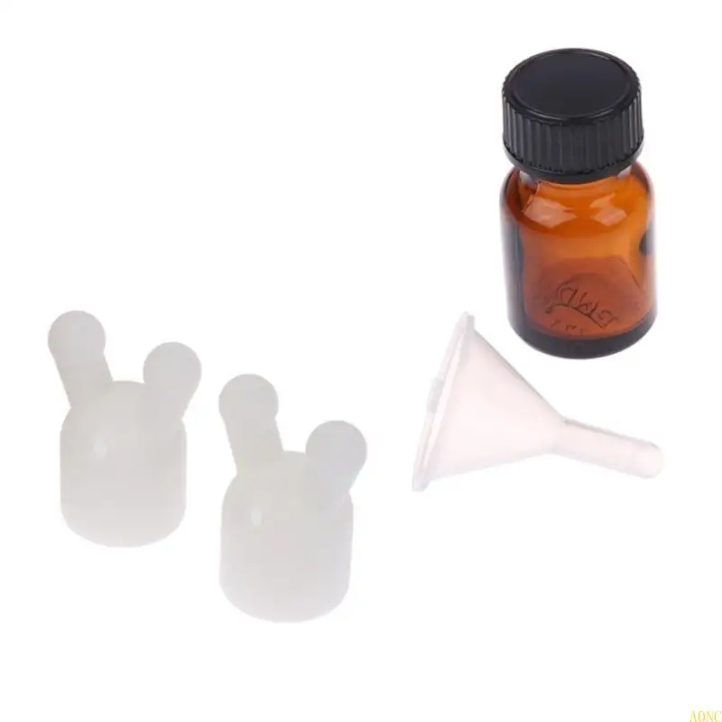 A0NC Portable Portable Scent Nose Inhalateur Ensemble avec des bouteilles rechargeables Évitez le dispositif somnolence à