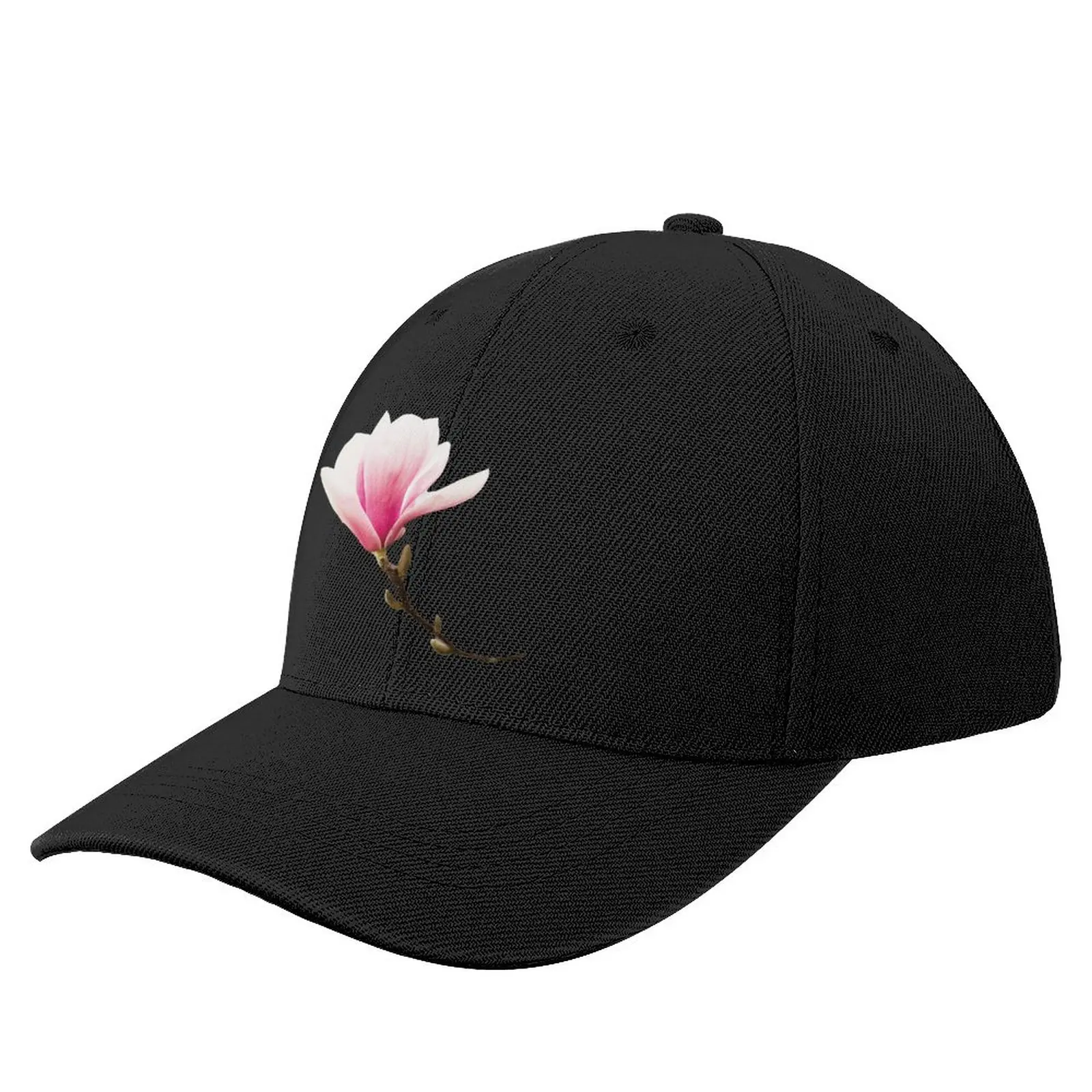 

Pink Magnolia Blossom | Isolated Magnolia Flower Baseball Cap Hats Cosplay Hats Man Women's