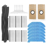 For Neakasa Nomo N3 / RS0100WA Roller Side Brush Filter Mop Cloths Dust Bag Robot Vacuum Cleaner Accessory Part