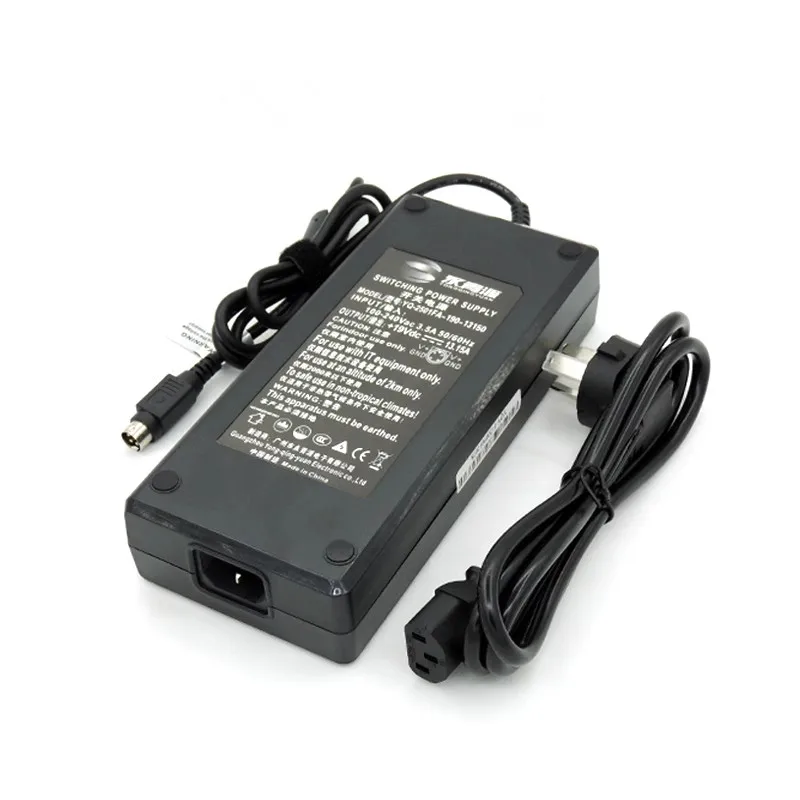 Genuine YONGQINGYUAN YQ-2501FA-190-13150 19V 13.15A 4-Pin Din Switching Power Supply 250W AIO Computer AC Adapter Laptop Charger