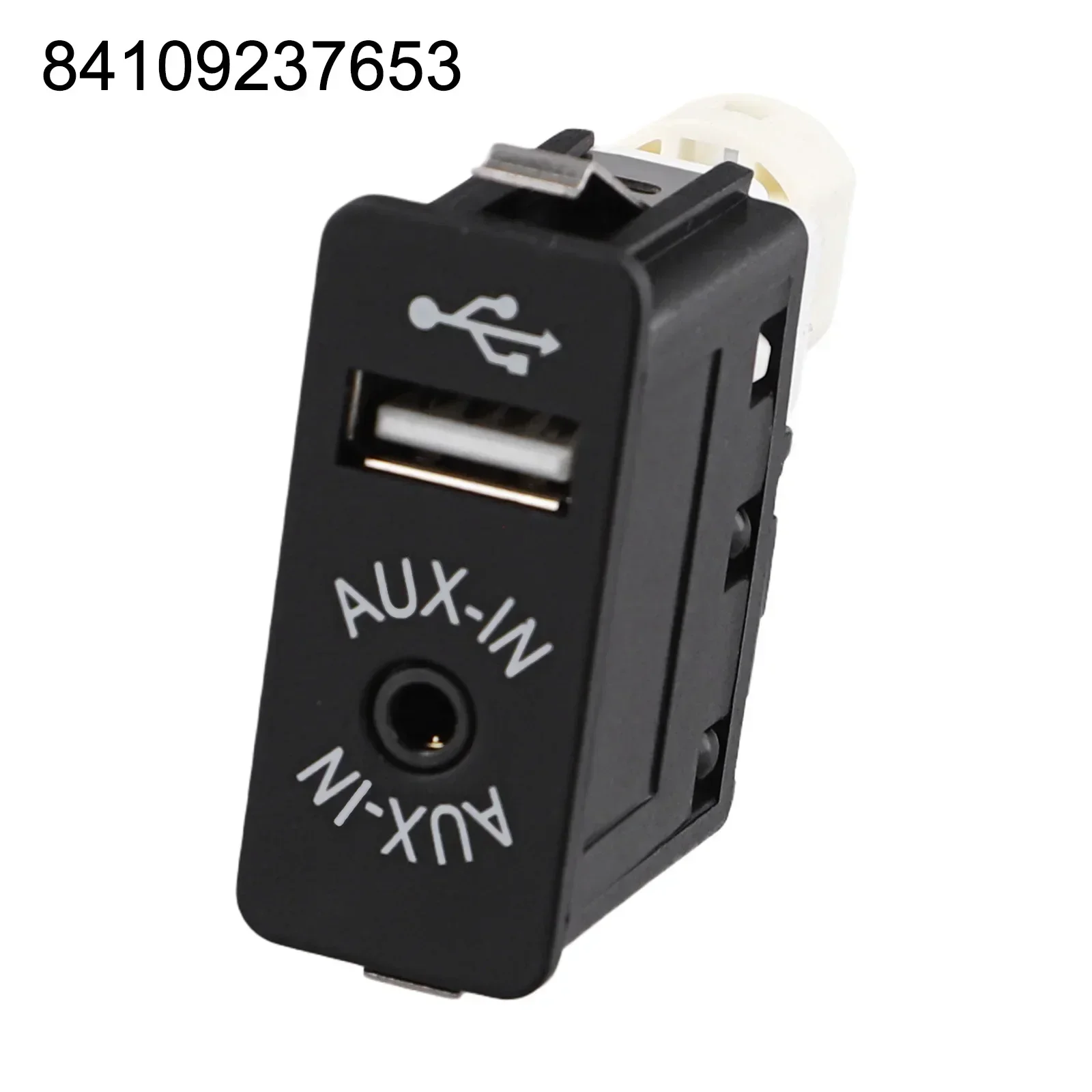 Car USB AUX In Socket Port Plug for BMW 1 Series E81 E87 E88 E82 E90 E91 E92 E93 E60 E61 OEM Number 84109237653