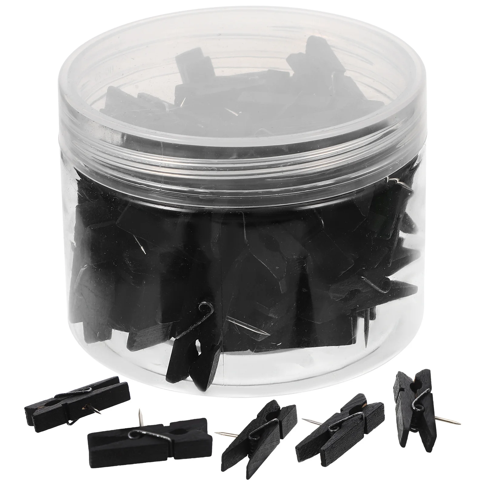 

50Pcs Wooden Mini Clothes Pins Photo Clips Small Clips for Photos Crafts Cards Hanging Display Home Decor Photo Clip