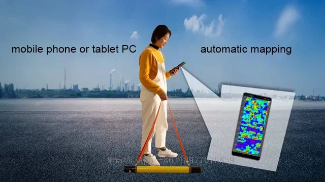 New Rod-type Dam Pipe Leakage Detection Equipment Equipped With Central Control Host ADMT-100YJ 2024