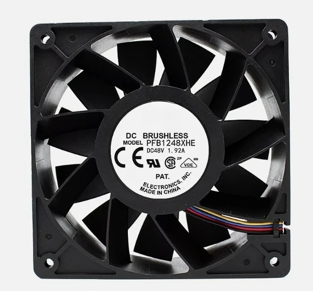 

Brand New Original PFB1248XHE 12038 120mm 54V 1.89A Four-Wire PWM Fan Max Airflow Rate Cooling Fast Delivey