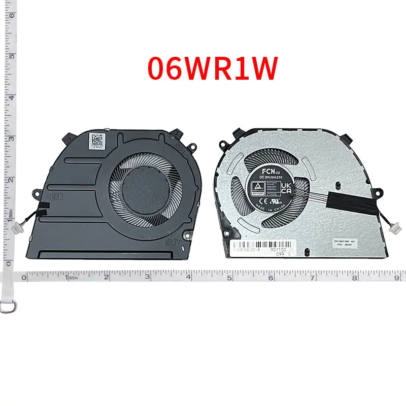 GZEELE New Laptop Cpu Cooling Fan For DELL Vostro 16-5620 5625 5630 Inspiron 5620 7620 5630 0T8R2T 06WR1W