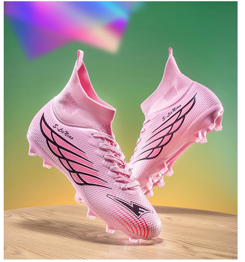 Professionelle Fußballschuhe Herren Fußballschuhe Society Fußballschuhe FG Ultraleichte Trainings-Fußballschuhe Outdoor-Sportschuhe – Detail 10