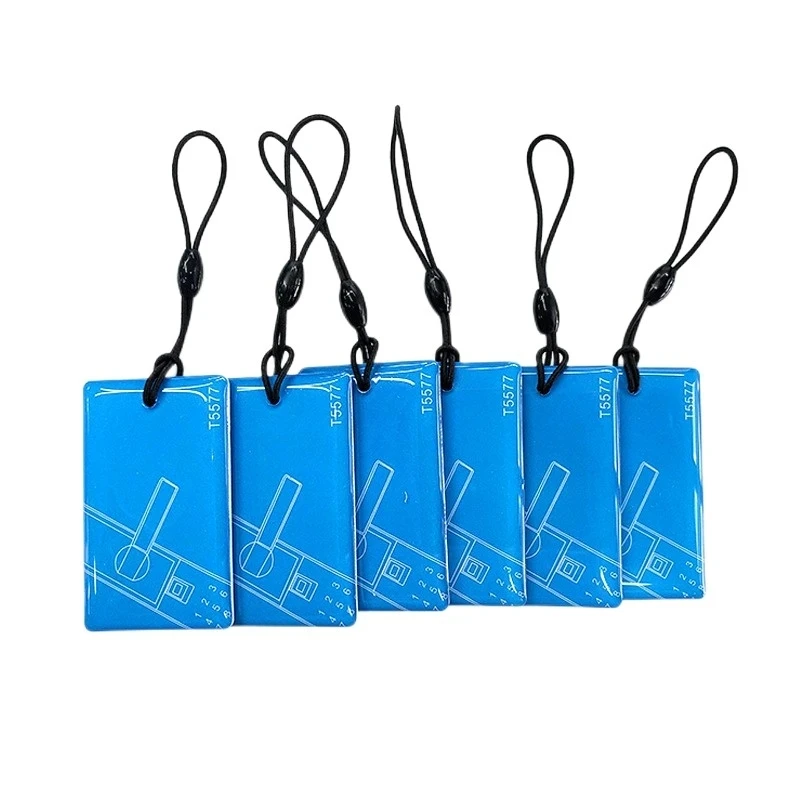 ID 125KHz EM4305 EM4205 T5577 Rewritable Writable Keyfobs RFID Blank Chip Copy EM4100 Card Keychain Token Tag For Access Control