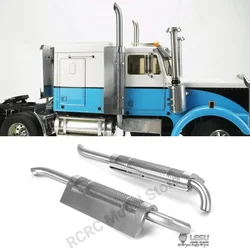 LESU 1/14 RC Truck King Hauler Exhaust Pipes GW-K018 American Truck Style For Tamiya 1:14 Tractor Truck Model Decorative Parts