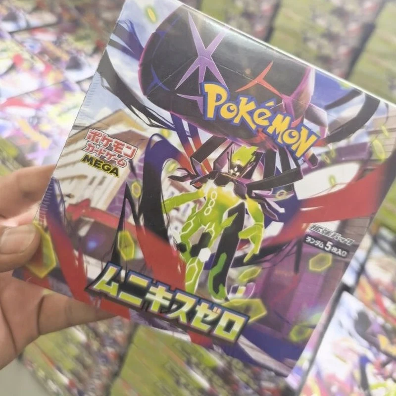 In-Stock PokéMon Tcg M3 Munikis Zero Booster Box Japanese Version 30 Packs Factory Sealed Zygarde Ex Collection Card