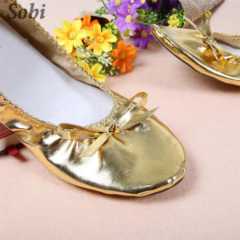 1Pair Women Belly Dance Shoes Fashion Soft Sole Shoes for Dancing Lady Girls Belly Dance Oriental Dance Practice Trainning Shoes