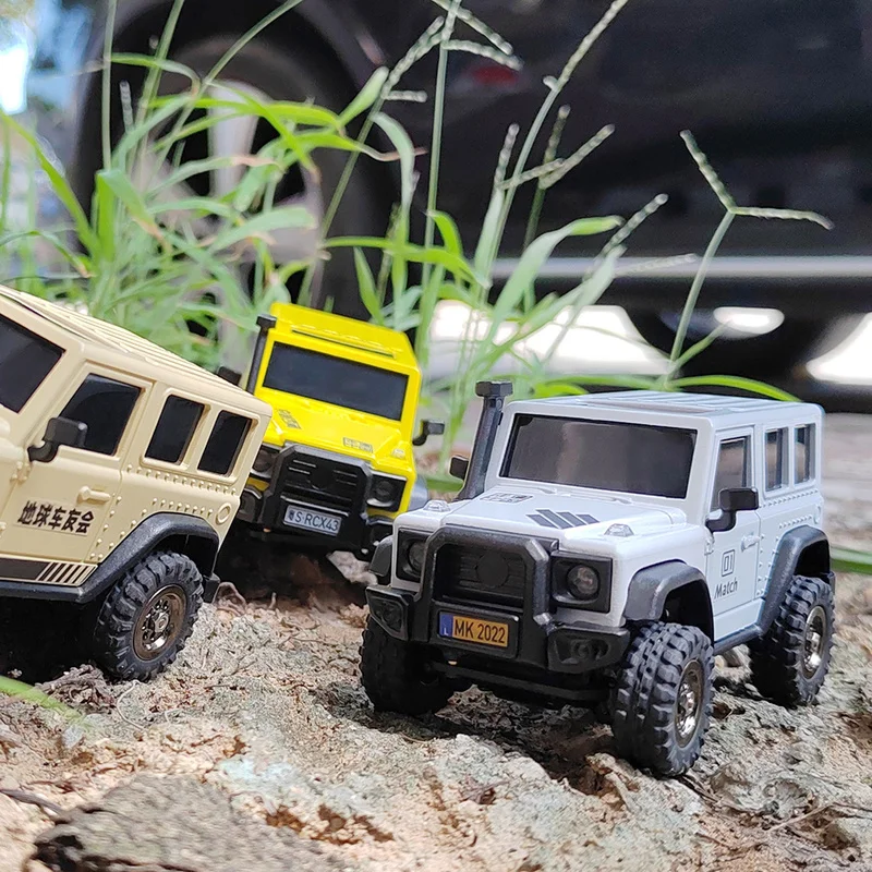 LDARC X43 Off-Road 1:43 Mini symulacja samochodu wspinaczkowego wytrzymałość na wytrzymałość 80 minut napęd na cztery koła Wrangler zdalnie