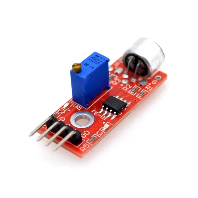 KY-037 New 4pin Voice Sound Detection Sensor Module Microphone Transmitter Smart Robot Car for arduino DIY Kit KY-037