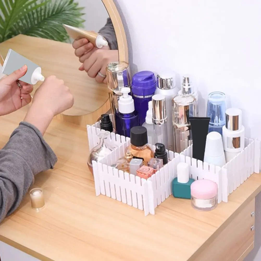 

Набор из 8 регулируемых пластиковых разделителей для ящиков: идеальное решение для аккуратной организации хранения дома, на кухне и в офисе