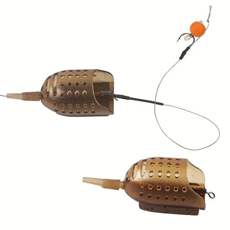 وحدة تغذية الحبيبات والماغوت المضمنة - 3 مقاسات (1.06/1.41/1.76 أونصة) لصيد سمك الشبوط والخشن | معالجة الطعم الثقيلة #4