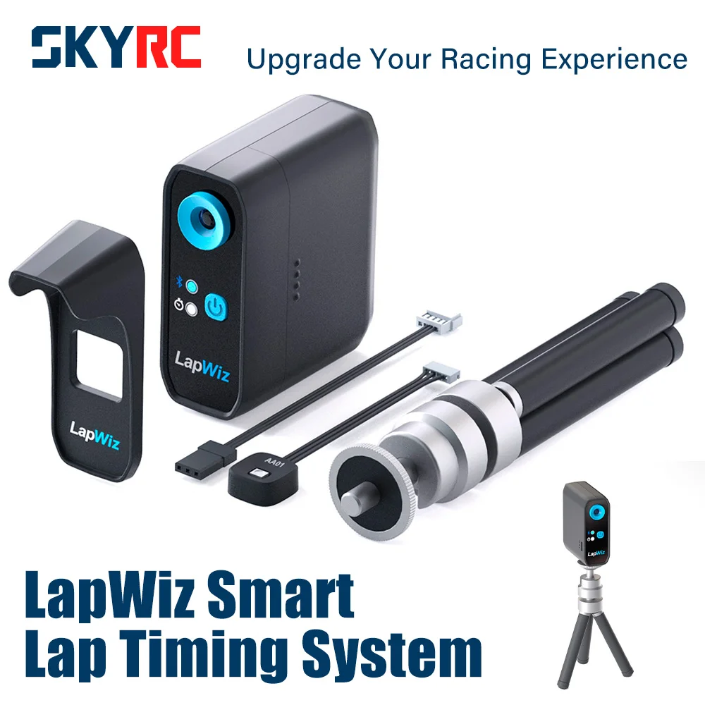 SKYRC LapWiz Professional IR RC Lap Timer Multi-Car ID Mgmt Screen Cast Voice Prompt OTA Upgrade for Mini-Z 1/10 RC Racing
