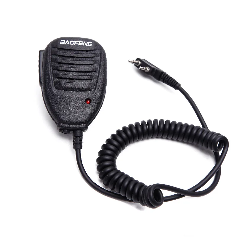 2Pcs BF-UV5R/888S and Other Walkie-talkies Hand Microphones Walkie-talkies Microphone Transmitters